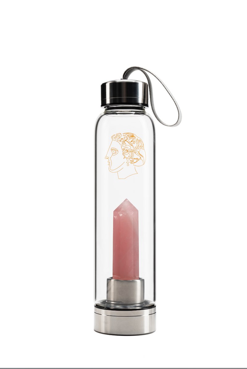 Crystal-infused Water Bottle – MYSIɅ naturals